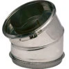 COUDE INOX ISOLE A 30° 150/200 INT 316 EXT 304 1 COUDE INOX ISOLE A 30° 150/200 INT 316 EXT 304 -Poêles Cuisinières Soldes 07128 1