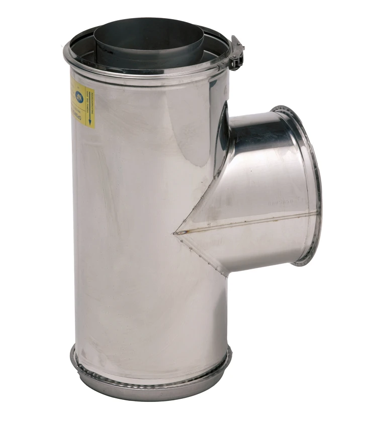 TE EQUERRE ISOLE 100/150 INT 316 EXT 304+BRIDE 3 TE EQUERRE ISOLE 100/150 INT 316 EXT 304+BRIDE