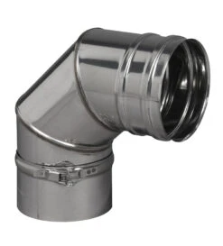 COUDE 3 PARTIES INOX 316 EQ 90° 125