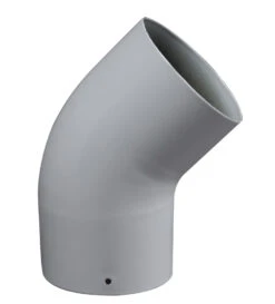 COUDE A 45° 125 EMAIL BLANC BRILLANT