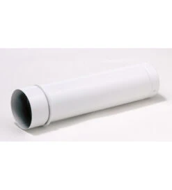 LONGUEUR 50 CM COULISSANTE 125 EMAIL BLANC BRILLANT