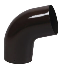 COUDE A 45° 125 EMAIL BRUN BRILLANT