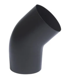 COUDE A 45° 180 EMAIL NOIR MAT