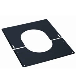 PLAQUE DE FINITION NOIRE PLAFOND 0 A 30° 80