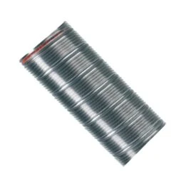 LE MÈTRE TUBAGE FLEXIBLE SIMPLE INOX-INTÉRIEUR ONDULE 125/131