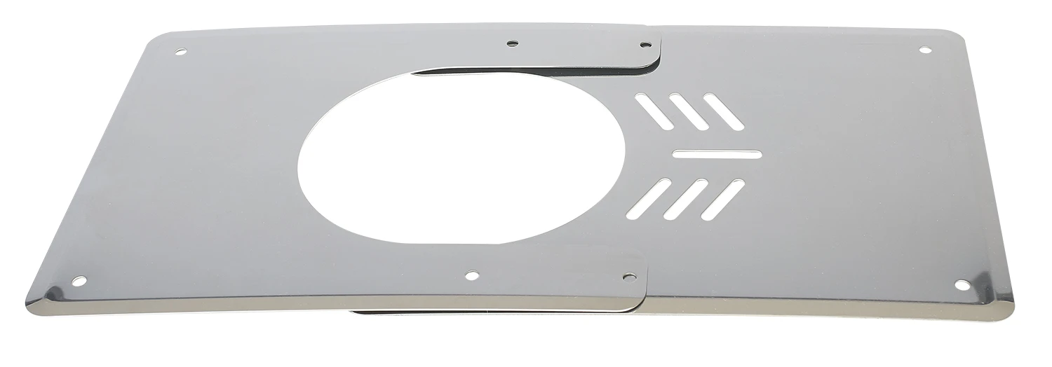 PLAQUE DE FINITION BASSE VENTILEE INOX 167 A 200 3 PLAQUE DE FINITION BASSE VENTILEE INOX 167 A 200